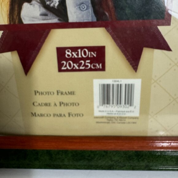 VIntage  Wooden Green Picture Frame 9.25" x 11.25"  NWOT - Picture 3 of 9